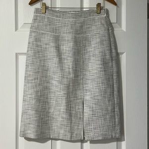 NWOT Club Monaco tweed pencil skirt, size 2. Never washed or worn